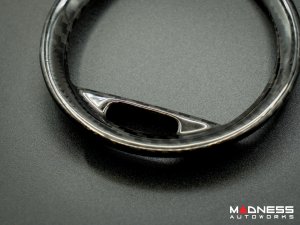 FIAT 500 Vent Cover Trim Kit - 2 piece set - Carbon Fiber